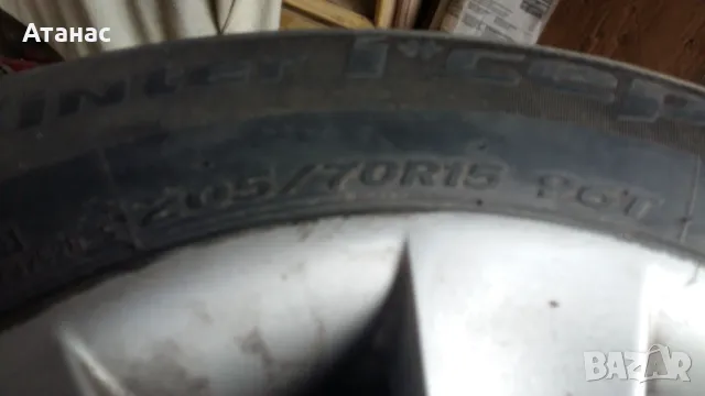 4бр. Зимни гуми с джанти HANKOOK winter icept, снимка 3 - Гуми и джанти - 48689990
