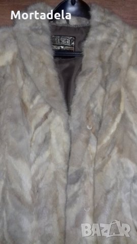 Дамско палто естествен косъм, снимка 2 - Палта, манта - 27159323