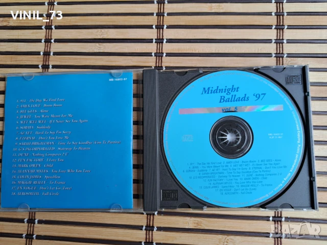  Midnight Ballads '97 Volume 5, снимка 2 - CD дискове - 50734463