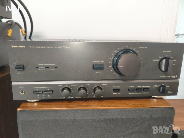 Продавам усилвател technics-su-v570, снимка 2 - Ресийвъри, усилватели, смесителни пултове - 53302676