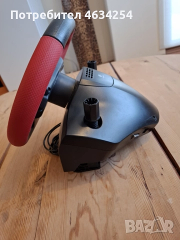 Волан с Педали Logitech Formula Force EX, снимка 4 - Джойстици и геймпадове - 52622511