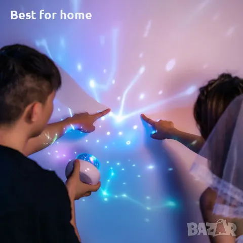 Детска нощна лампа с 6 прожекционни плаки- Joernso, снимка 5 - Детски нощни лампи - 48016145