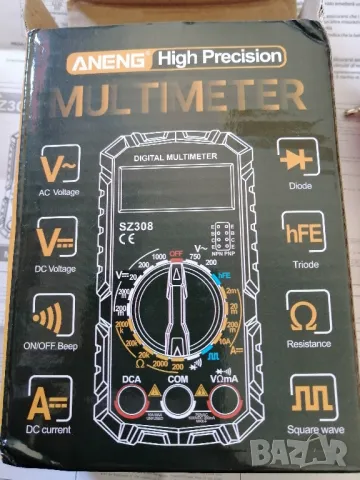 Цифров мултицет ANENG SZ308, снимка 4 - Други инструменти - 48389534