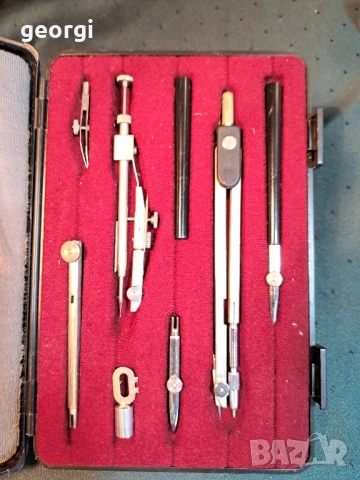 комплект пергели и инструменти за чертане Richter   30/6, снимка 3 - Други инструменти - 52797664