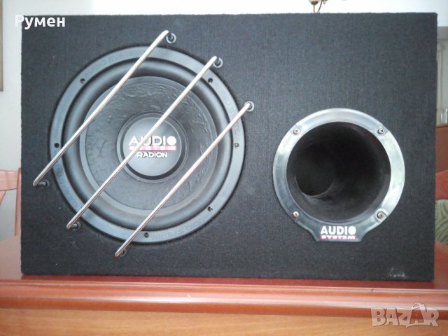 Суббас за кола Audio System RADION 10 BR Subwoofer + подарък 5м кабел Oehlbachh