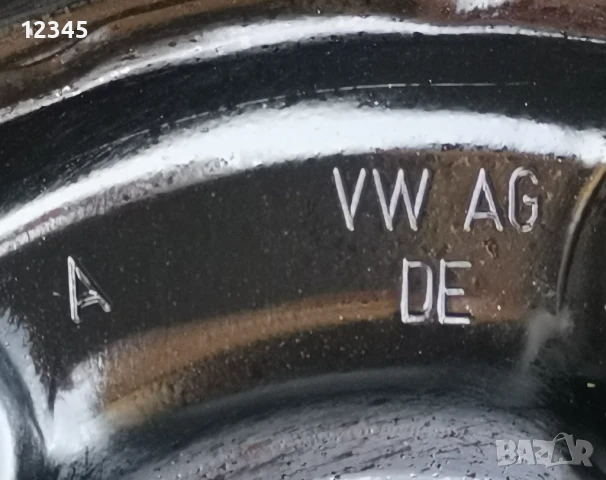 15’’ 5x100 originalni za vw/skoda/seat/audi с гуми 195/60R15 dot21-№237, снимка 10 - Гуми и джанти - 51015214