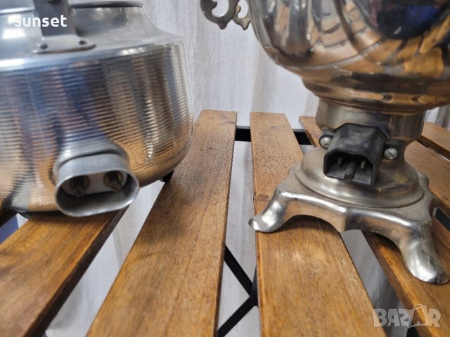 руски САМОВАР и чайник,електрически , снимка 12 - Аксесоари за кухня - 43168255