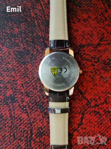 Мъжки часовник 40 мм., снимка 4 - Мъжки - 49298018