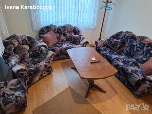 Холова гарнитура, снимка 2 - Дивани и мека мебел - 52595671