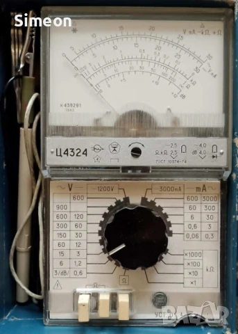 Тестер (Мултицет) Ц 4324