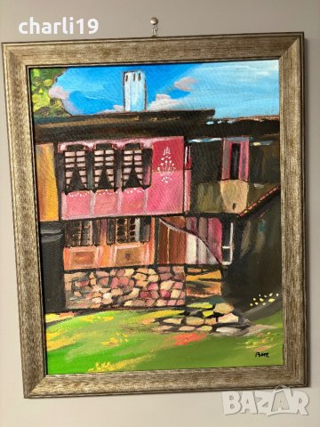Рамкирана картина Г. Витанов, снимка 2 - Картини - 43641872