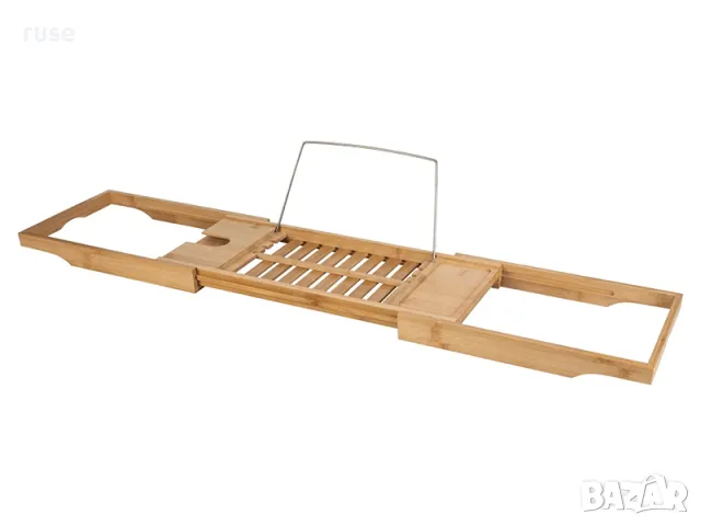  НОВИ! Бамбукова табла за вана регулируема от 70-104.5 см, снимка 4 - Други стоки за дома - 48592813