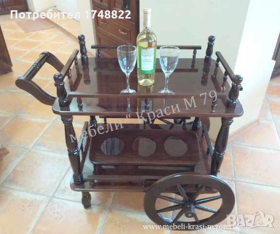 Сервитьорска количка, снимка 3 - Други - 32720661
