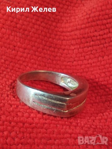 SEZGIN СРЕБЪРЕН АРТ ПРЪСТЕН МАРКОВ СЕЗГИН 925 СРЕБРО925 ОКСИДИРАН ЮВЕЛИРНА БУТИКОВА ИЗРАБОТКА 25968, снимка 2 - Пръстени - 35950931