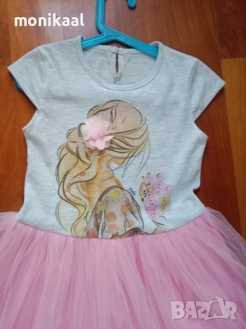 Тюлена рокля, снимка 3 - Детски рокли и поли - 51711229