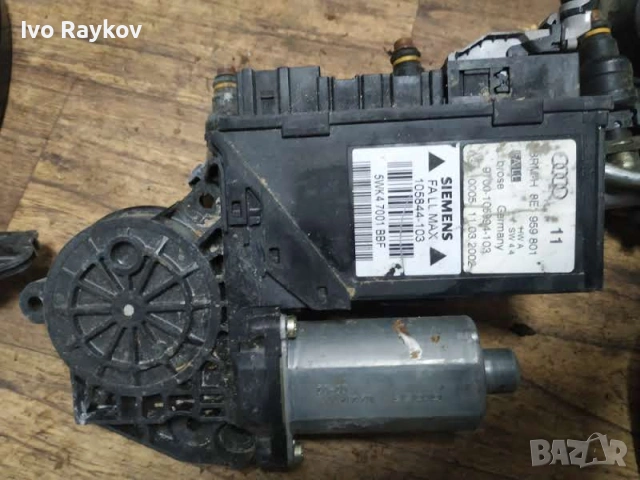 Моторче Предно Ляво Стъкло Ауди А4 B6 - B7 , 8E1959801 - 9700105994 N