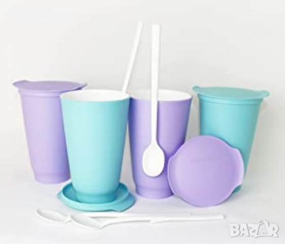 Чаши Алегра от Tupperware , снимка 3 - Чаши - 39300986