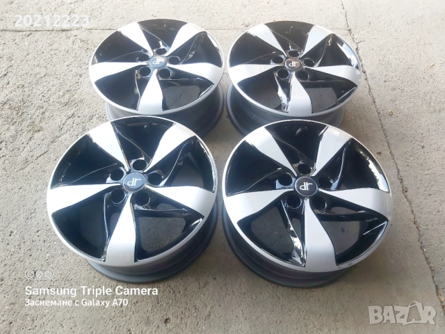 4 броя алуминиеви джанти за DR4 16, снимка 2 - Гуми и джанти - 48416857