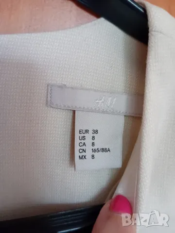 Бежава рокля НМ, снимка 5 - Рокли - 50427414