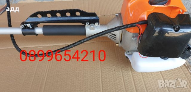 Бензинов тример 56кубика с шлем , снимка 2 - Други - 32574209