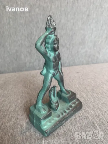 метална статуя на Колос Родоски, снимка 3 - Антикварни и старинни предмети - 50435514