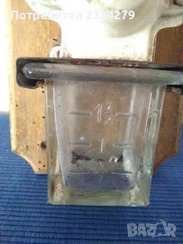 Стари кафемелачка,,GARANTI" GESCHMIEOETES WERK" порцелан и мелачка от 50-те години. , снимка 6 - Антикварни и старинни предмети - 40145038