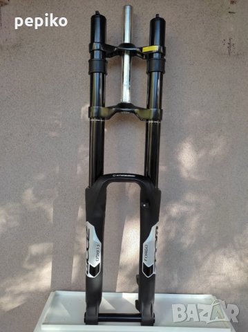 Продавам колела внос от Германия алуминиева магнезиева двукоронна вилка ZOOM 26 цола диск , снимка 3 - Части за велосипеди - 34626708