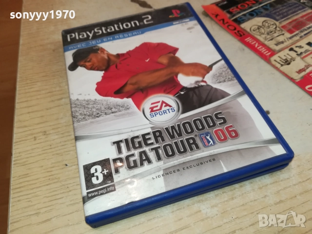 SONY PS2 GAME-TIGER WOODS PGA TOUR 06 2511251508, снимка 10 - Игри за PlayStation - 52536872