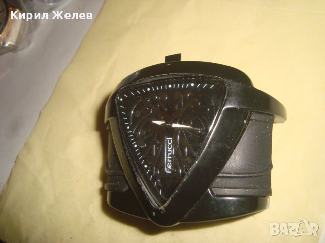 FERRUCCI МАРКОВ КВАРЦОВ МОДЕН ЧАСОВНИК ДИЗАЙНЕРСКИ МОДЕЛ 78871, снимка 10 - Мъжки - 32797178