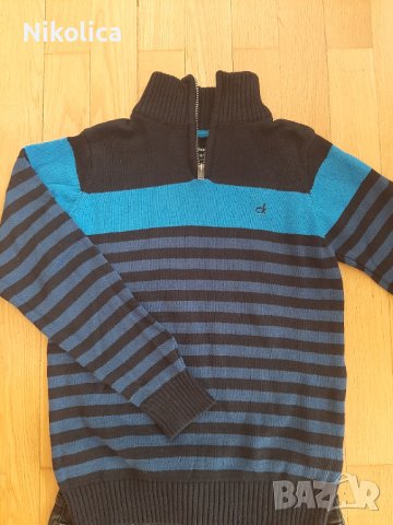 Страхотен суитшърт Propeller,блуза DKNY,пуловер CK и дънки LCW за 12 г. момче, снимка 5 - Детски Блузи и туники - 38083552