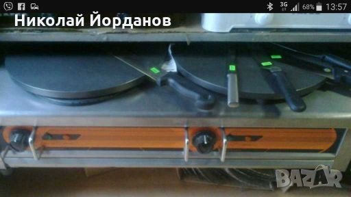 Котлон за палачинки и катми двоен НОВ, снимка 2 - Обзавеждане за заведение - 28291713