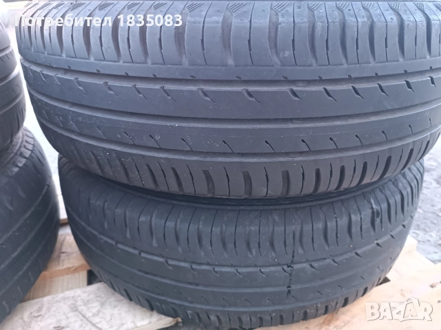 Лети джанти 15ки 4х100 Opel + летни гуми 185/65/15 Continental, снимка 11 - Гуми и джанти - 52495443