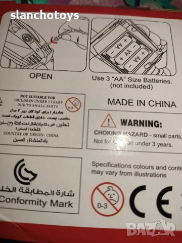 Баз /Бъз Лайтъриър / BUZZ и кучето Слинки /BUZZ TOY STORY/-4, 26см., снимка 8 - Фигурки - 38957733