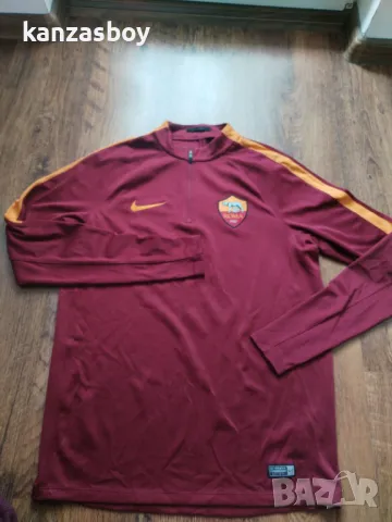 Nike DRY- FIT Jersey Para Hombre AS Roma 1927 - страхотна футболна блуза M, снимка 5 - Спортни дрехи, екипи - 49815390