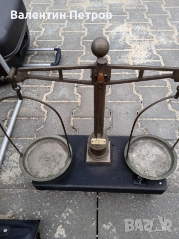 Стара немска везна, снимка 4 - Антикварни и старинни предмети - 52814550