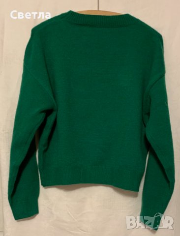 Пуловер, Нов, р-р L.  Дълъг 55 см, ГО (неопънат) 116 см., снимка 2 - Други - 43870735