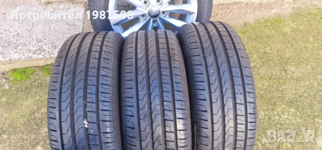 Джанти с  Летни гуми VW AUDI 5×112 r16, снимка 5 - Гуми и джанти - 52615496