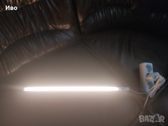LED лампа за под кухненски шкаф със сензор Нова,50см, захранване, снимка 4 - Други - 38381671