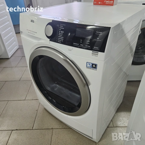 Немска инверторна сушилня с термопомпа AEG Series 8000 - ГАРАНЦИЯ, снимка 3 - Сушилни - 53384455