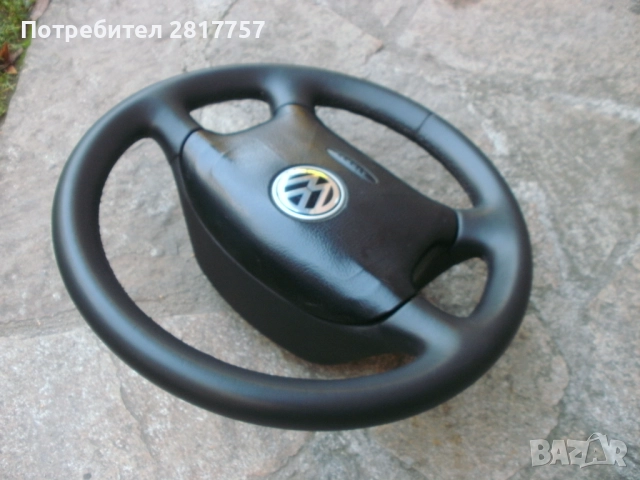 Волан с айр-бег / кожен / за Голф 4,Бора,Пасат 4,5,Сеат,Шкода !, снимка 5 - Аксесоари и консумативи - 52215572