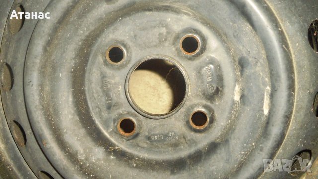 Джанта метална с гума Мерцедес / Mercedеs / А класа 15 цола, снимка 2 - Гуми и джанти - 32705667