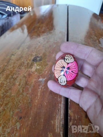 Старо дървено яйце #27