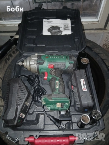 Ударен гайковер парксайд , снимка 6 - Винтоверти - 52372811