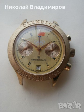 Полет хронограф Poljot chronograph олимпиада Барселона мъжки часовник