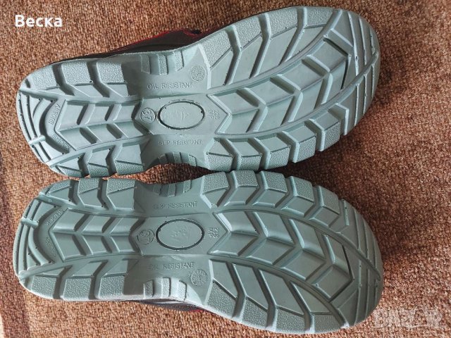 Дамски работни обувки с бомбе, снимка 3 - Други - 36676036