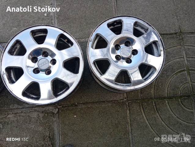 Джанти Ауди А3  15. 5х100, снимка 2 - Части - 53405236