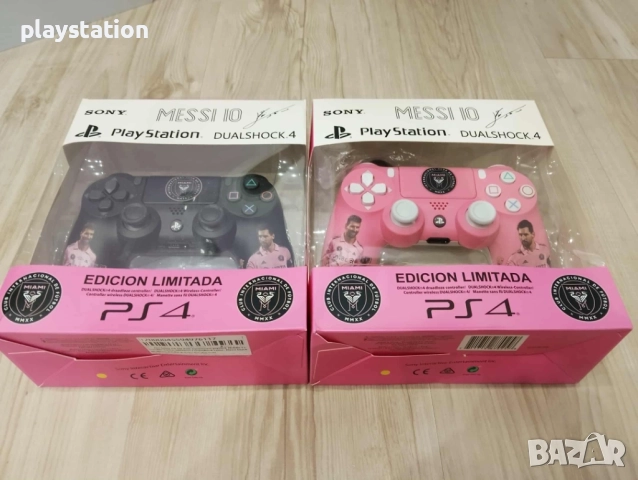 Нови лимитирани контролери Sony PS4 Dualshock 4 messi
