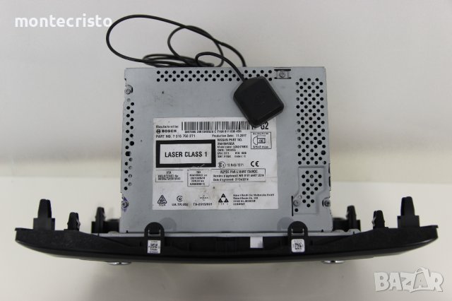 CD RADIO AUX SD CARD Навигация Nissan Qashqai J11 (2014-2017г.) 7513750271 / 7 513 750 271, снимка 7 - Аксесоари и консумативи - 44014839