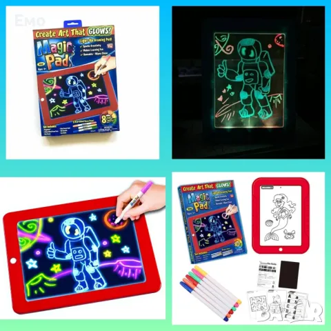 Светещ таблет за рисуване - Magic Sketch Pad