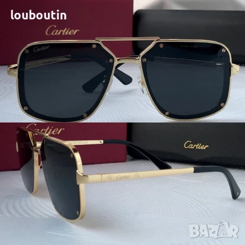 Cartier мъжки слънчеви очила 2 цвята, снимка 4 - Слънчеви и диоптрични очила - 50741556